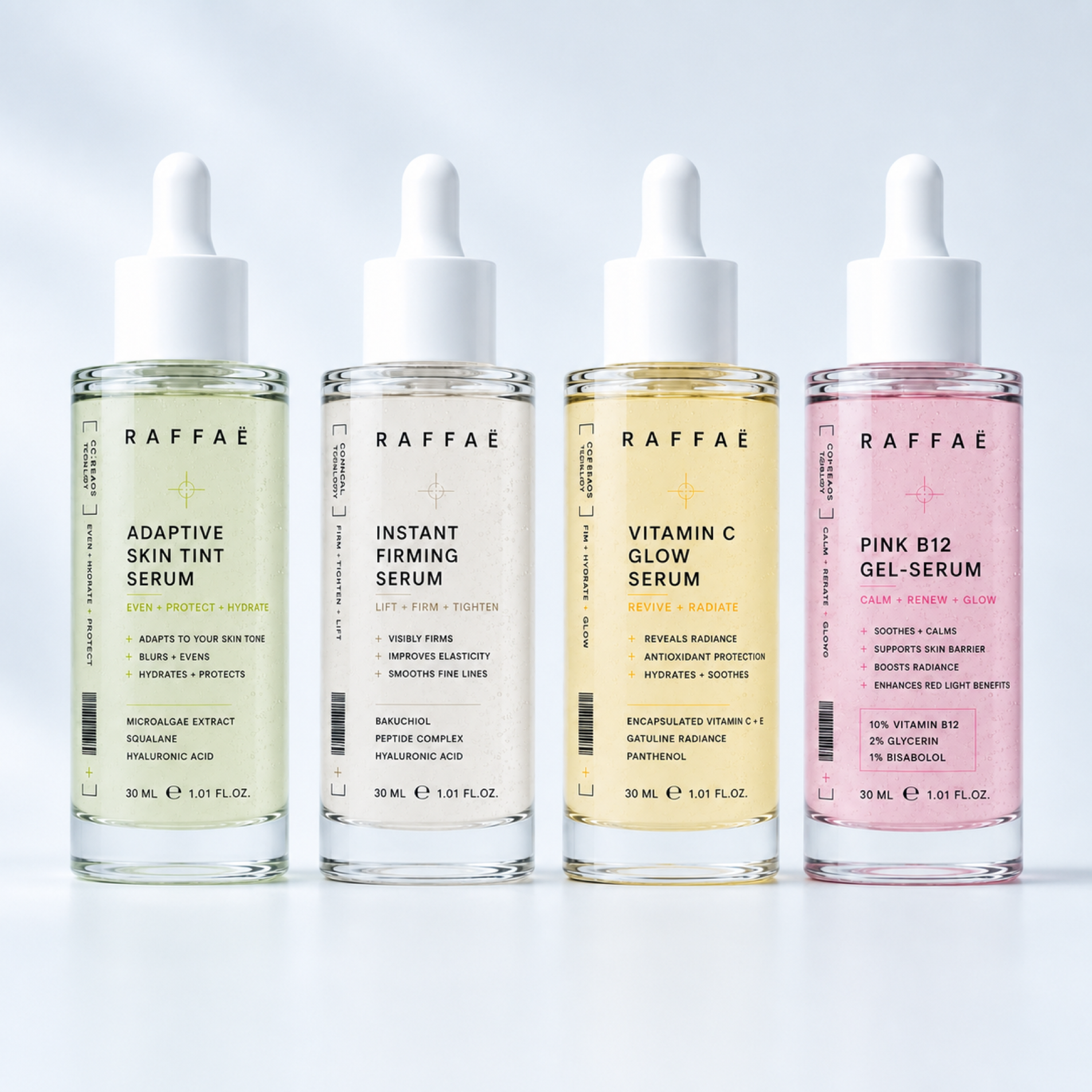The RAFFAË world of targeted skincare